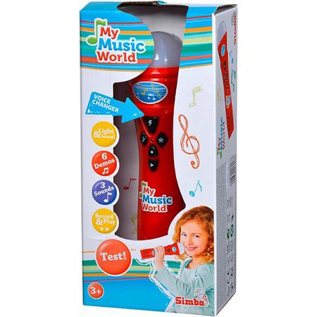 Simba My Music World Lustiges Mikrofon für 9,90€ (statt 19€)