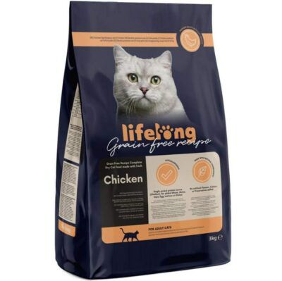 3kg Amazon-Marke: Lifelong Katzenfutter Sorte Huhn ab 9,94€ (statt 21€)