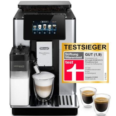 Testsieger: De’Longhi PrimaDonna Soul Perfetto ECAM für 949,99€ (statt 1.200€)