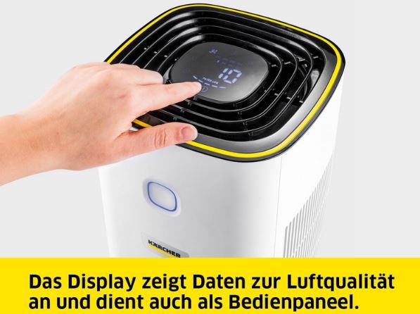 Kärcher AF 20 Luftreiniger für bis zu 40 m² Räume für 98,99€ (statt 120€)