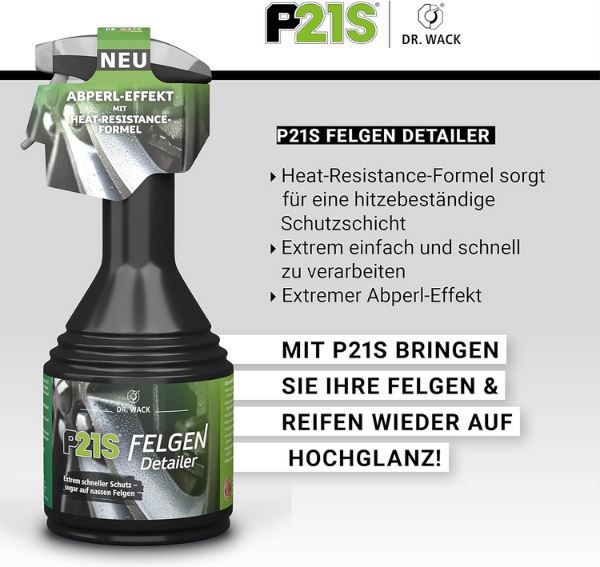 Dr. Wack   P21S Felgen Detailer, 500ml für 12,78€ (statt 15€)