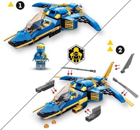 LEGO 71784 Ninjago Jays Donner Jet EVO für 7,02€ (statt 10€)