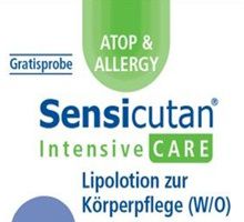 Wieder verfügbar! Probe der Körperlotion Sensicutan® gratis anfordern