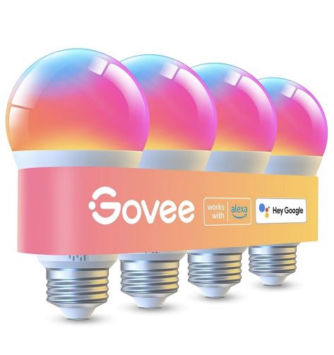 4x Govee Smarte LED Glühbirne E27 mit 1.000 LM für 39,99€ (statt 50€)