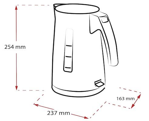 Melitta Was­ser­ko­cher Enjoy Aqua mit 1,7L für 29,30€ (statt 46€)