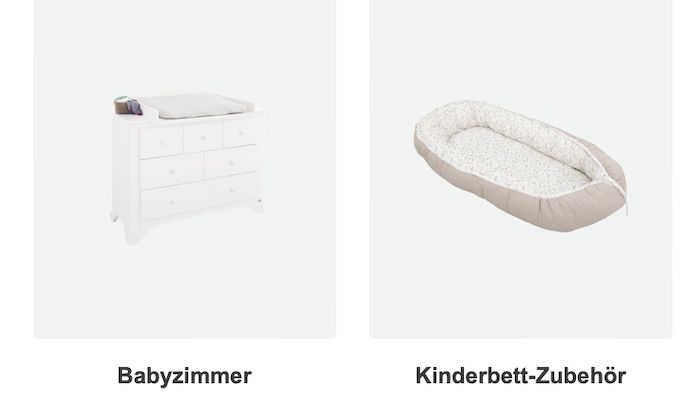 Babymarkt: 10% auf Kinderzimmer   z.B. Babyschaukel für 135€ (statt 150€)