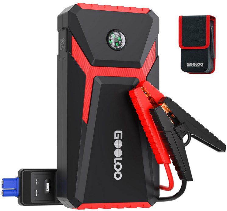 GOOLOO GE2000 Starthilfe Powerbank mit 2.000A für 34,97€ (statt 45€)