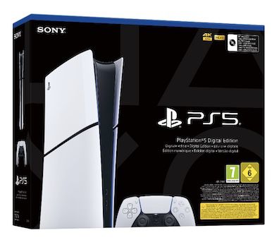 Sony PlayStation 5 Digital Edition (Slim) für 399€ (statt 428€)