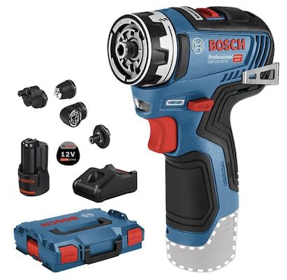 Bosch GSR 12V-35 FC Bohrschrauber inkl. 2 Akkus + L-BOXX für 219,99€ (statt 281€)