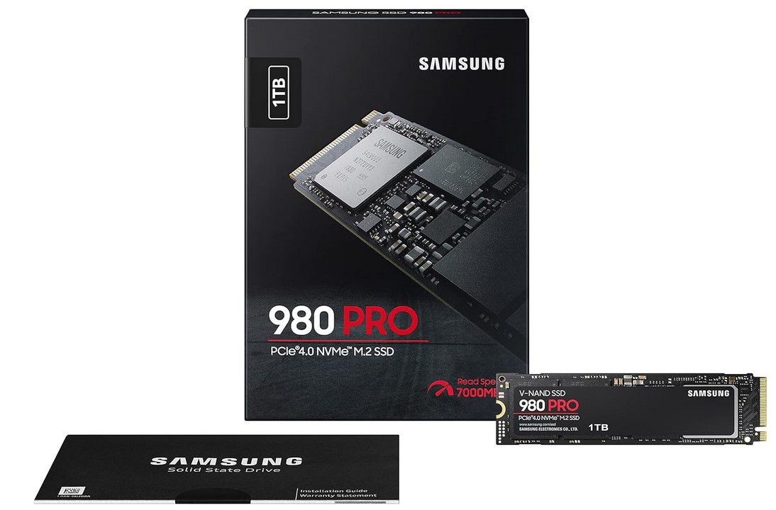 💾 Samsung 980 PRO NVMe SSD M.2 mit 1TB für 80,99€ (statt 94€)