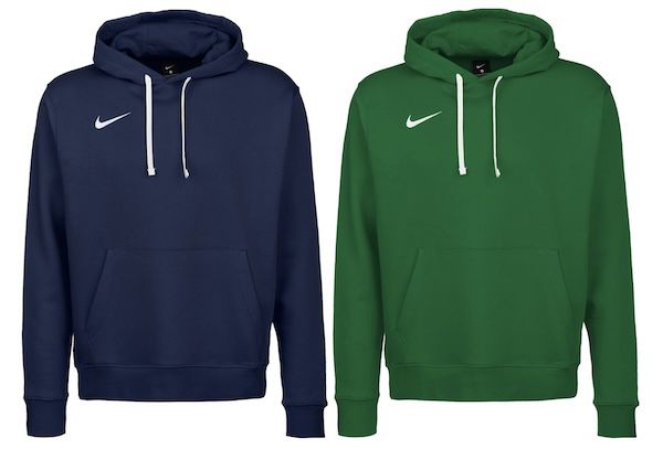 Nike Park 20 Fleece Hoodie in Grün oder Blau für 30€ (statt 37€)