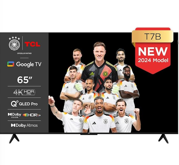 💥TCL 65T7B QLED Pro 65Zoll UHD TV für 548,99€ (statt 634€) bis Mitternacht!