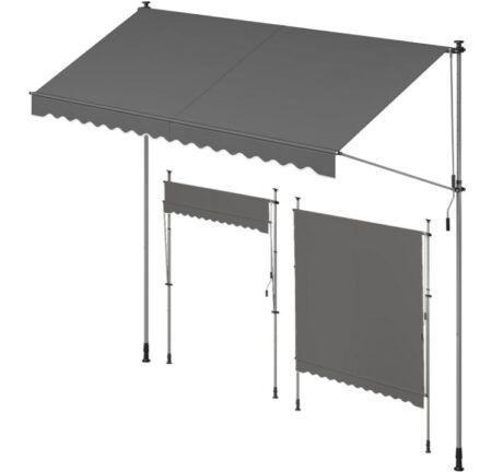 SONGMICS Klemmmarkise mit Handkurbel (300 x 120) ab 58,49€ (statt 90€)