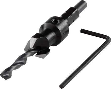 wolfcraft Vorbohrer & Senker, 4,5mm/12mm für 4,49€ (statt 10€)