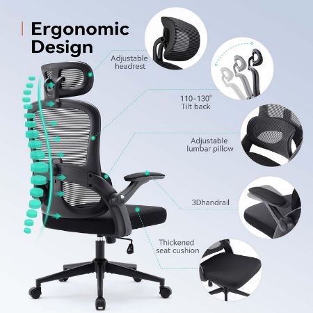 SIHOO M102C Ergonomischer Mesh Bürostuhl für 109,99€ (statt 160€)