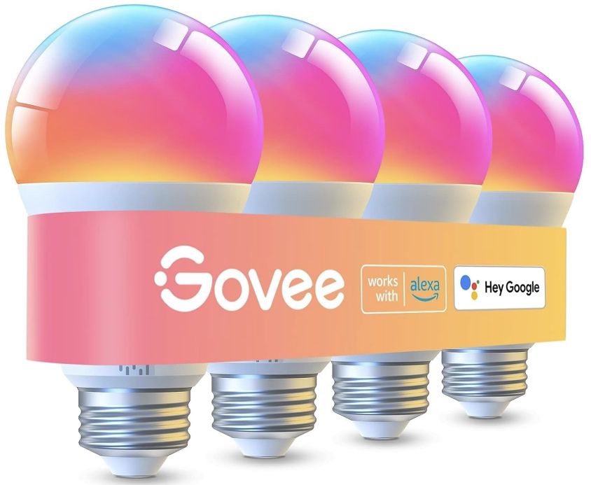 4x Govee Smarte LED Glühbirne E27 mit 1.000 LM für 34,99€ (statt 56€)