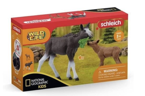 schleich 42603 Elchkuh mit Kalb für 6€ (statt 13€)