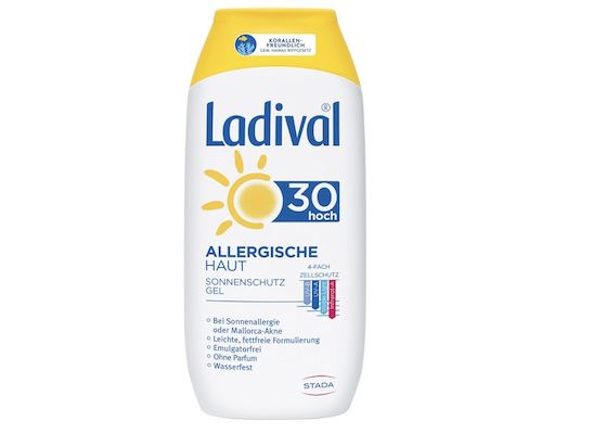 200ml Ladival Allergische Haut Sonnenschutz Gel LSF 30 ab 6,97€ (statt 16€)