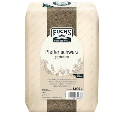 1kg Fuchs schwarzer Pfeffer für 12,57€ (statt 16€)