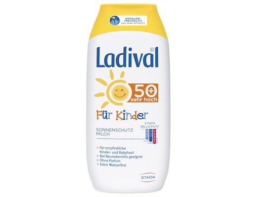 Ladival Kinder Sonnenmilch mit LSF 50+ ab 10€ (statt 16€)