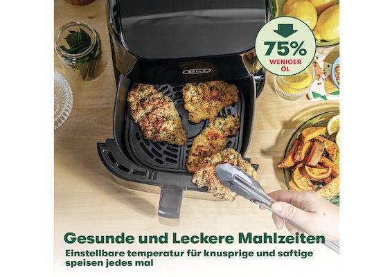 BELLA Digitale Heißluftfritteuse mit 6L für 59,48€ (statt 73€)