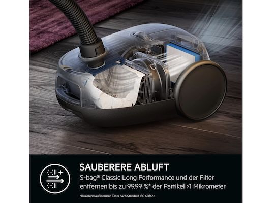 AEG AB61C1OKO Bo­dens­taub­sau­ger für 124,99€ (statt 138€)