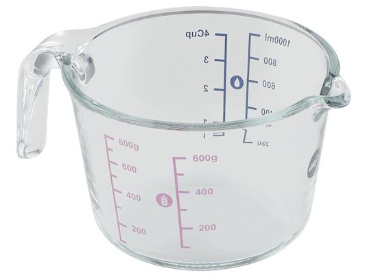 Emsa Prep&Bake Messbecher aus Glas mit 1L für 14,70€ (statt 19€)