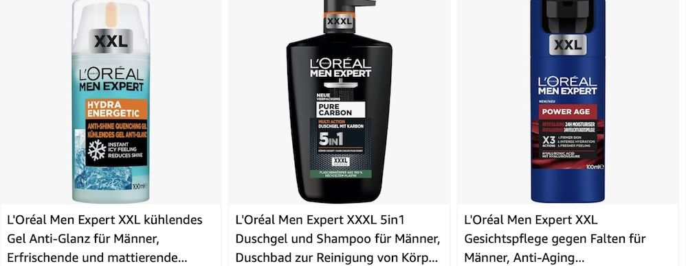 Amazon: Angebote von L’Oréal Men Expert z.B. XXL Vorteilspack Gesichtspflege ab 10,45€ (statt 15€)