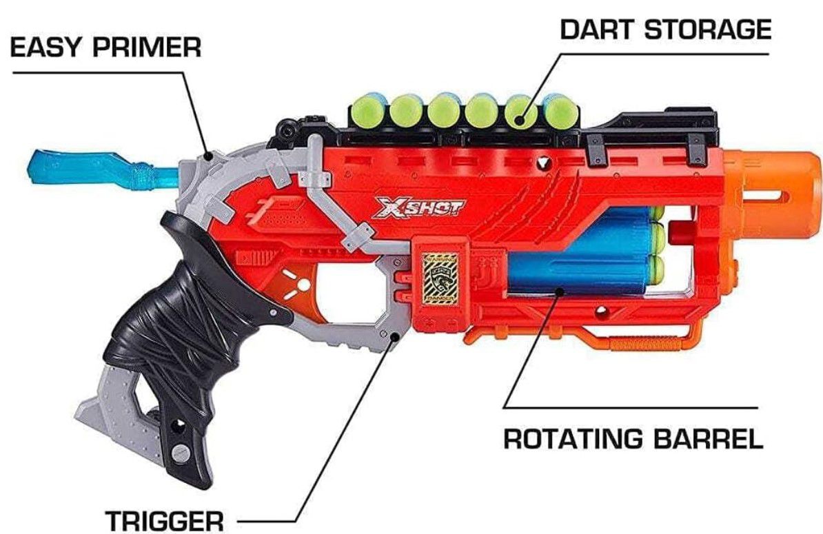 X Shot Dino Attack Dino Striker Blaster für 5,07€ (statt 17€)