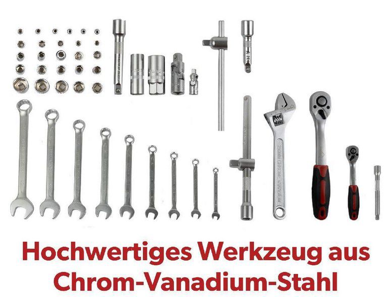 🛠 siwitec Werkzeugkoffer Set 139 teilig für 134,99€ (statt 180€)