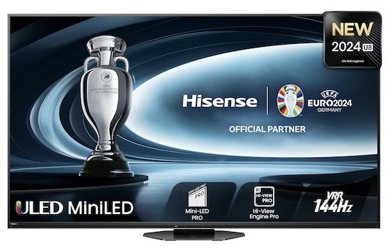 Hisense 65U8NQ   65 Zoll UHD Fernseher mit 120 Hz für 1.049€ (statt 1.180€) + 100€ Cashback