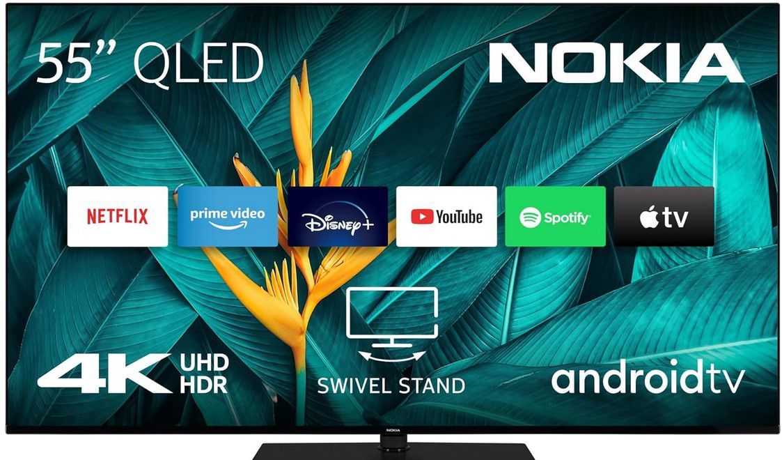 Nokia QN55GV315ISW 55 Zoll QLED smart TV für 374,77€ (statt 483€)