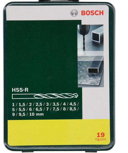 🧰 Bosch 19 tlg. Metallbohrer Set HSS R für 11,92€ (statt 17€)