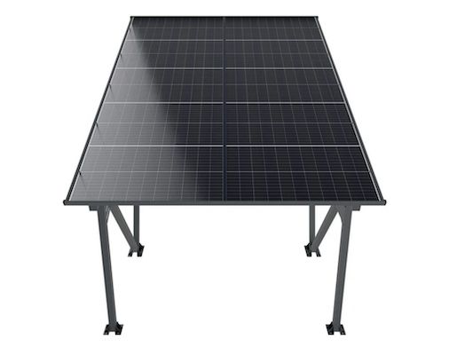 SunLuxe Solar Carport Gestell mit 4.100 Watt für 2.268,27€ (statt 3.199€)