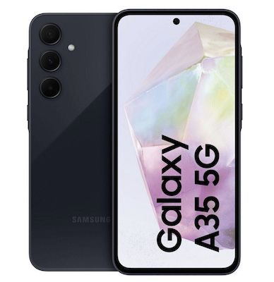 Samsung Galaxy A35 5G (256GB) für 39€ + o2 Allnet 13GB LTE 17,99€ mtl. + 30€ Bonus