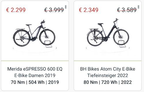 ReBike: 100€ Extra Rabatt auf refurbished Marken E Bikes + 2 Jahre Garantie