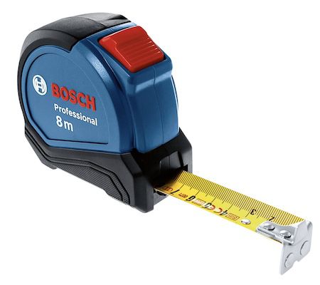 Bosch Professional 8m Maßband mit Magnethaken für 17,91€ (statt 25€)