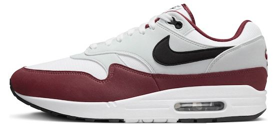 Nike Air Max 1 Sneaker in Team Red/Pure Platinum für 88,94€ (statt 126€)   41 bis 43