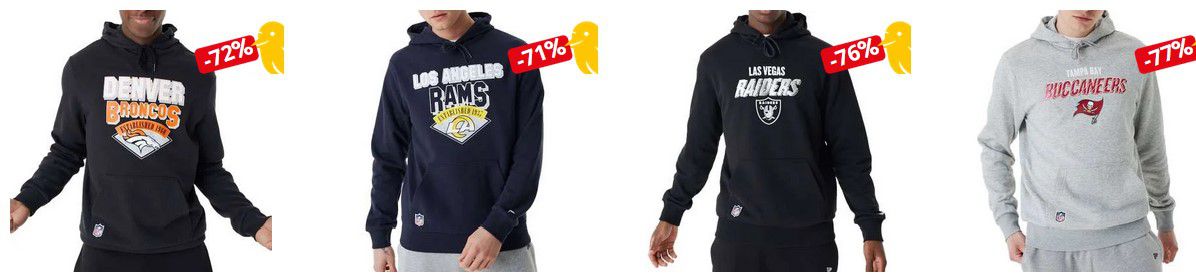 New Era NBA Herren Hoodie Sale ab 9,99€ + 4,99€ VSK