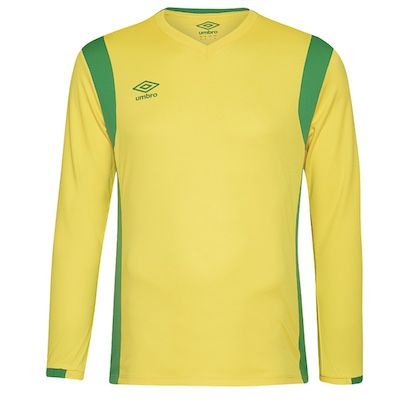 Umbro Spartan Langarm Trikot in Gelb für 6,17€ (statt 14€)