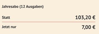 12 Ausgaben ELLE für 7€ direkt reduziert (statt 103€)