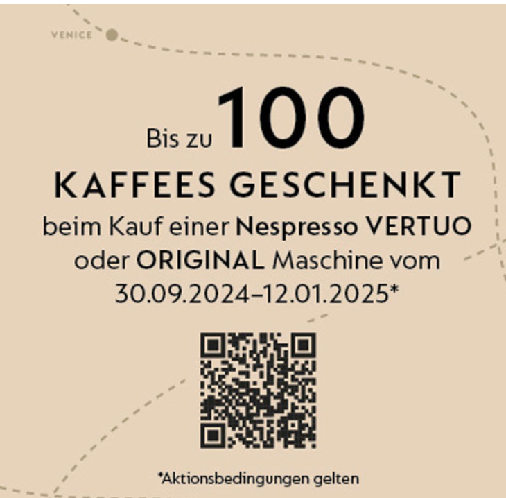 Krups XN 910B Nespresso Vertuo Next + Aeroccino 3 für 62,99€ (statt 118€) + gratis Kapseln