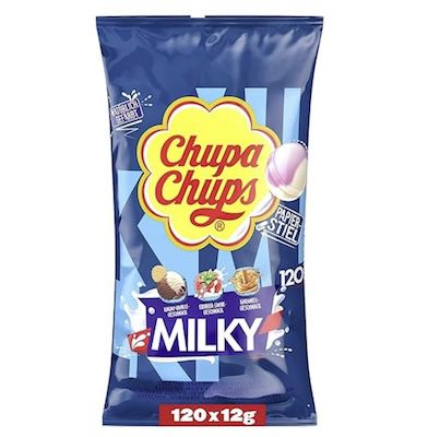 120er Pack Chupa Chups Milky Lutscher ab 8,98€ (statt 15€)