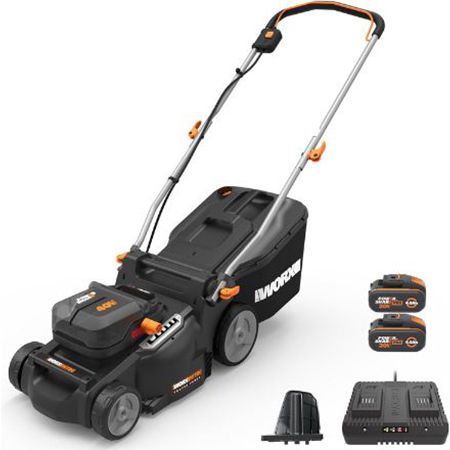 Worx WG737E Nitro Akku Rasenmäher inkl. Akkus, 37cm für 249€ (statt 279€)