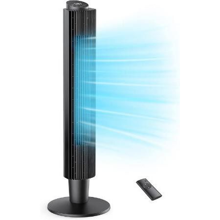 Herilios Turmventilator mit Fernbedienung, 106cm für 59,98€ (statt 100€)