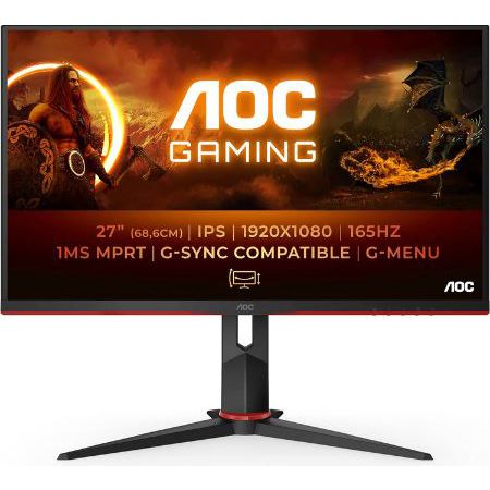 AOC 27G2SP 27″ FHD Gaming-Monitor mit 165 Hz, 1ms für 149,99€ (statt 180€)