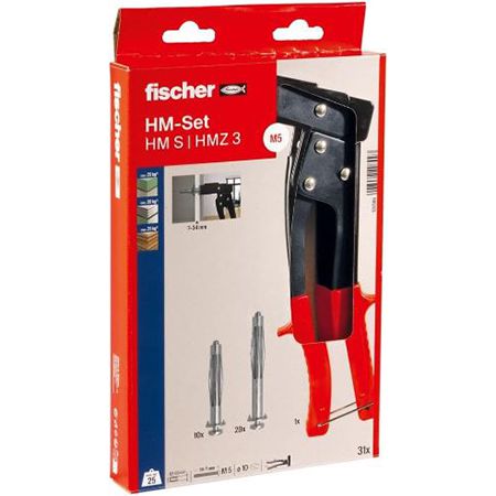 fischer Hohlraumbefestigung Montage Set inkl. 30 Dübel für 21,99€ (statt 29€)