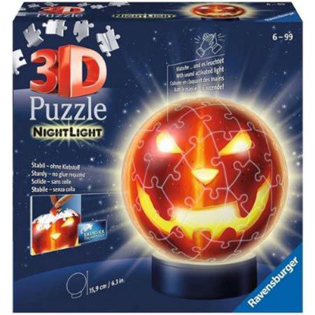 Ravensburger 3D Puzzle Kürbiskopf Nachtlicht für 11,70€ (statt 24€)