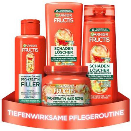 Garnier Fructis Schadenlöscher Haarpflege Set für 13,59€ (statt 17€)