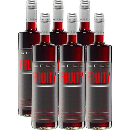 6er Pack BREE Fruity Rotwein, süß & fruchtig ab 19,79€ (statt 26€)